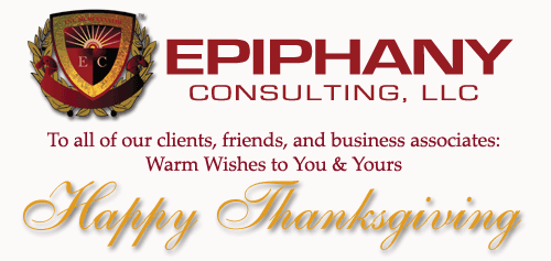 Happy Thanksgiving from Epiphany Consulting