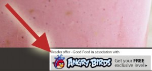 BBC Good Food App: Angry Birds Code Offer