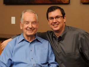 Tom Ziglar with his father, Zig Ziglar