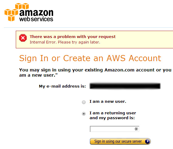 Troubleshooting AWS account sign-in issues - AWS Sign-In