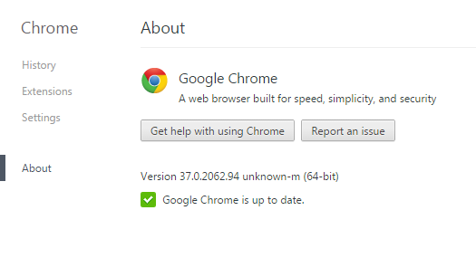 64-bit Google Chrome Version